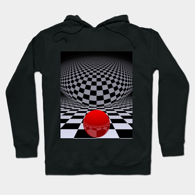 OpArt Balls Hoodie by issabild